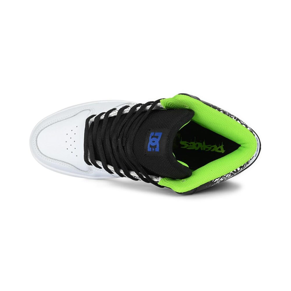 DC x 43i Manteca 4 High-Top Skate Shoes - Black/White/Multi