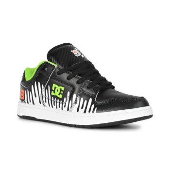 DC x 43i Manteca 4 Skate Shoes - Black/White/Lime - 11 UK