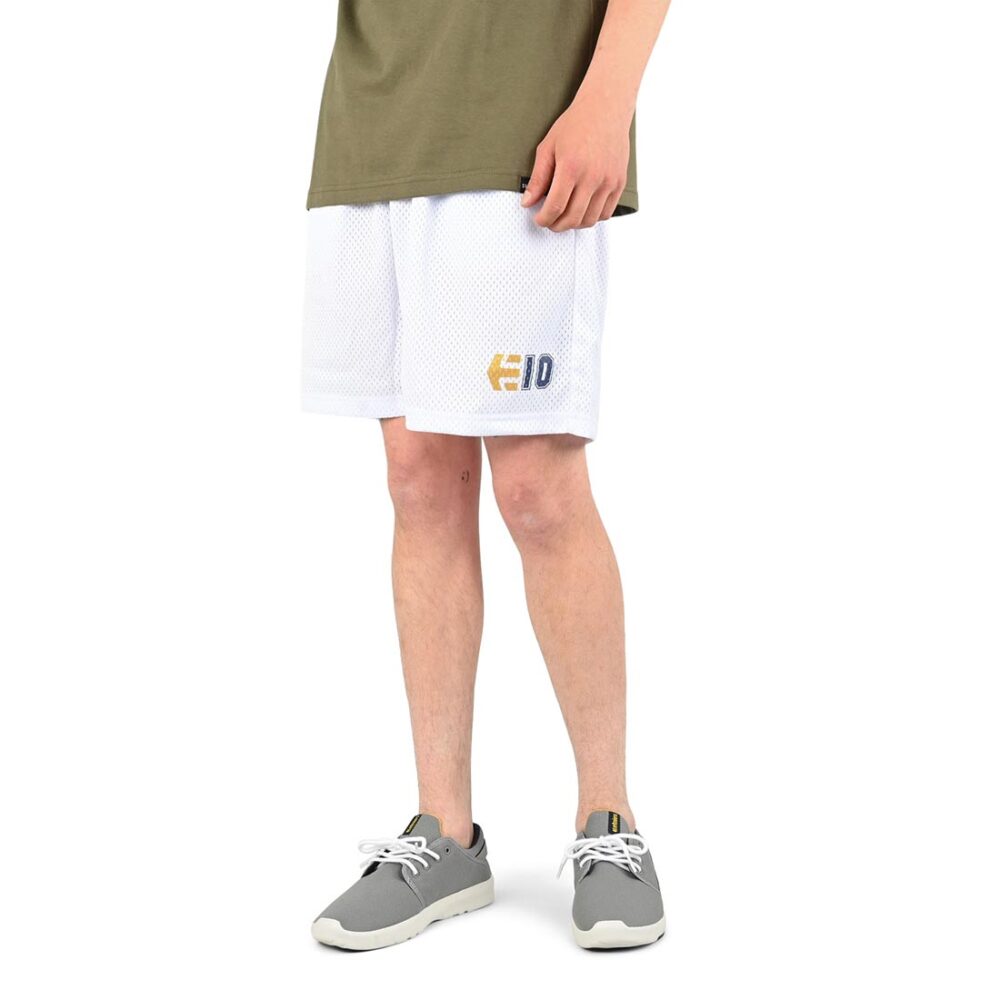 Etnies AG Track Shorts - White