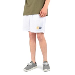 Etnies AG Track Shorts - White