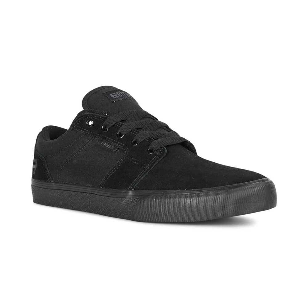 Etnies Barge LS Skate Shoes - Black/Black/Black