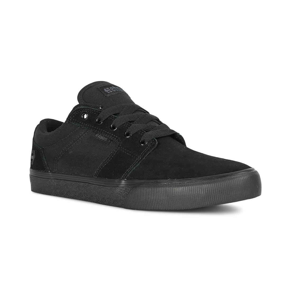 Etnies Barge LS Skate Shoes - Black/Black/Black -  8 UK