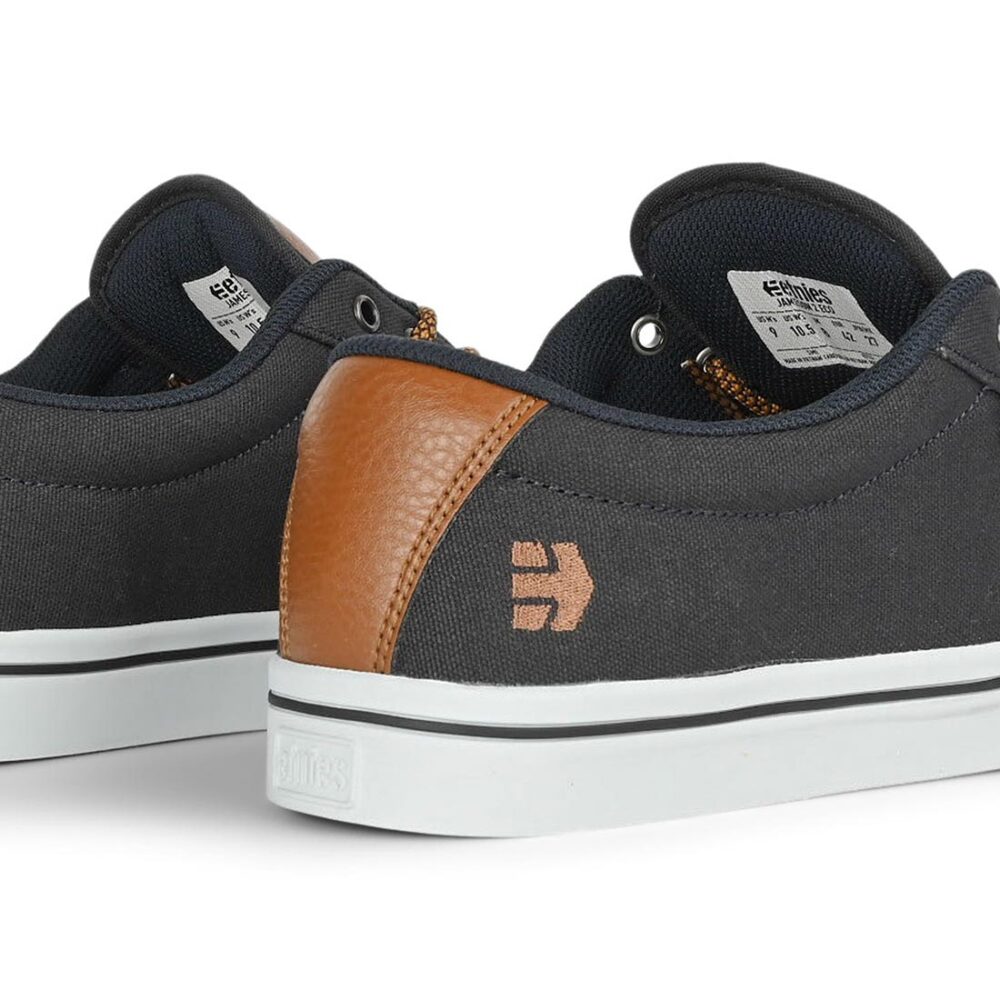 Etnies Jameson 2 Eco Skate Shoes - Navy/Tan/White