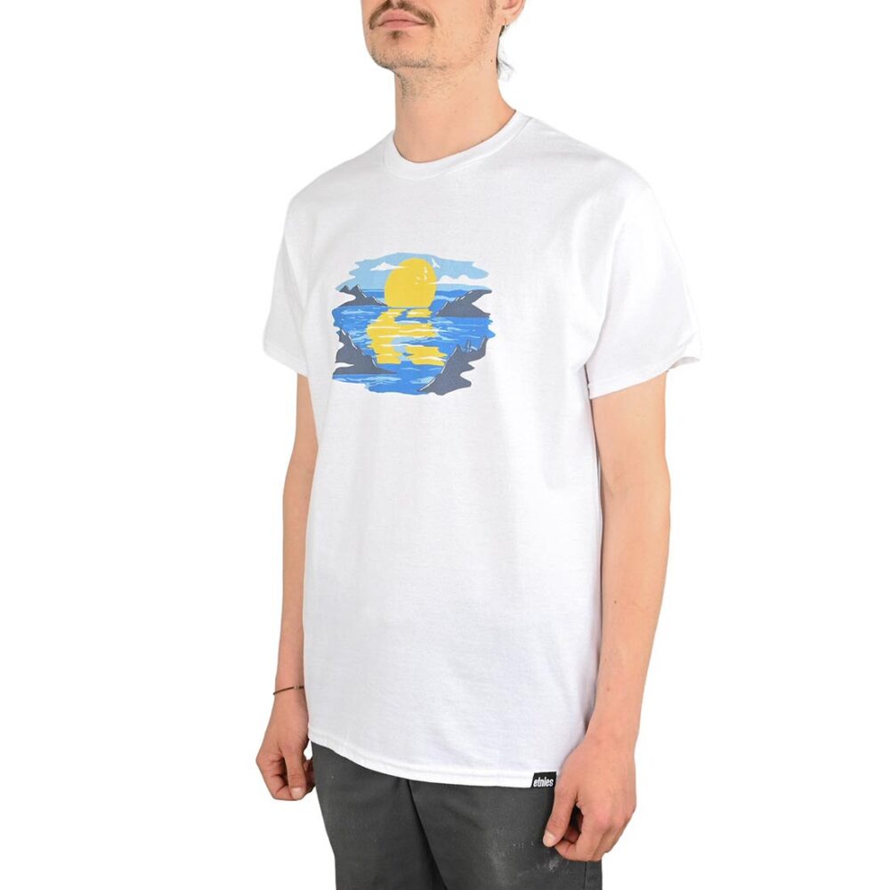 Etnies Reflection S/S T-Shirt - White/Blue
