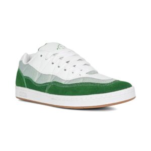 Etnies Snake Skate Shoes - Green/White/Grey