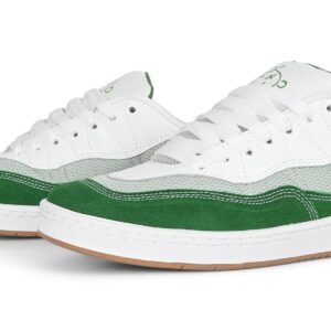 Etnies Snake Skate Shoes - Green/White/Grey
