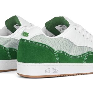 Etnies Snake Skate Shoes - Green/White/Grey