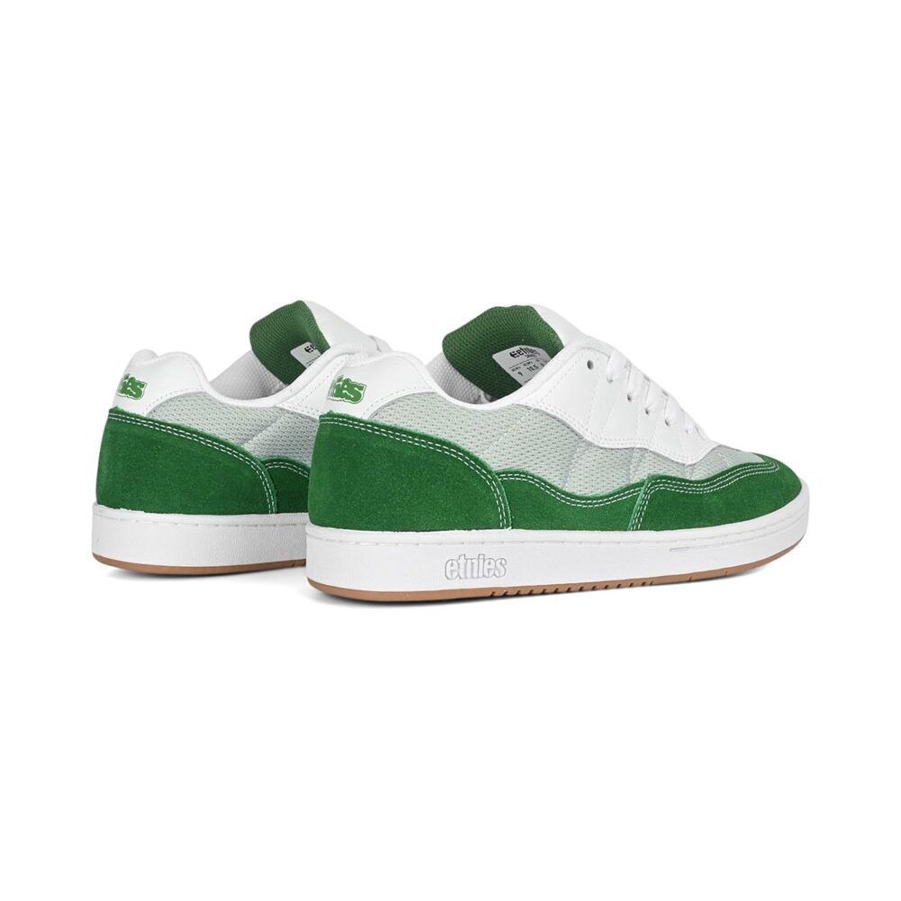 Etnies Snake Skate Shoes - Green/White/Grey