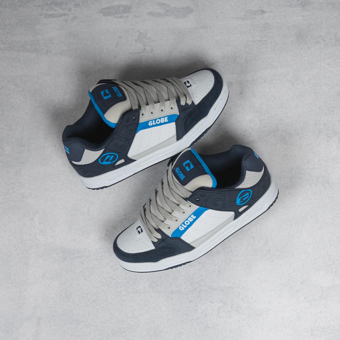 Globe Tilt Skate Shoes - Blue Heaven/White - Supereight