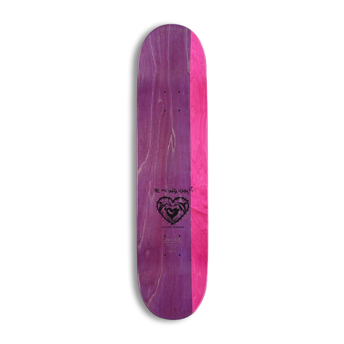 Jacuzzi Unlimited Barletta 408 Ex7 Skateboard Deck