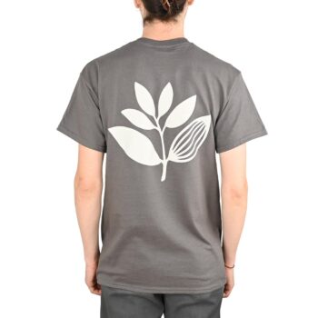 Magenta Plant S/S T-Shirt - Graphite