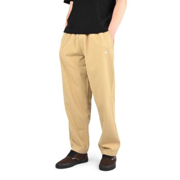 Magenta Slack Tapered Pants - Beige
