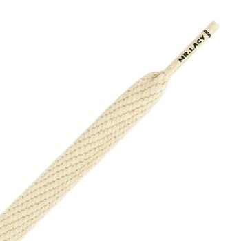 Mr. Lacy Flatties 130cm Shoelaces - Cream