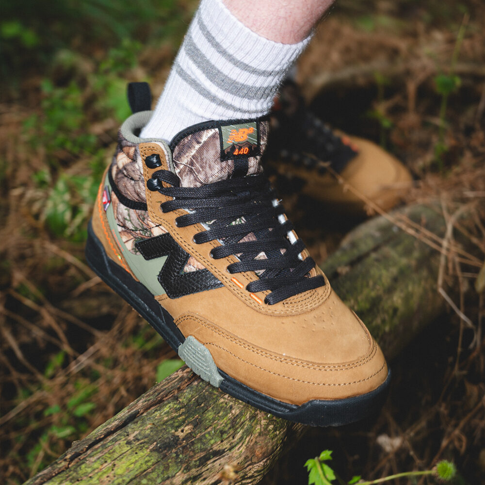 New Balance Numeric 440 High-Top V2 Trail Skate Shoes - Woodland/Black