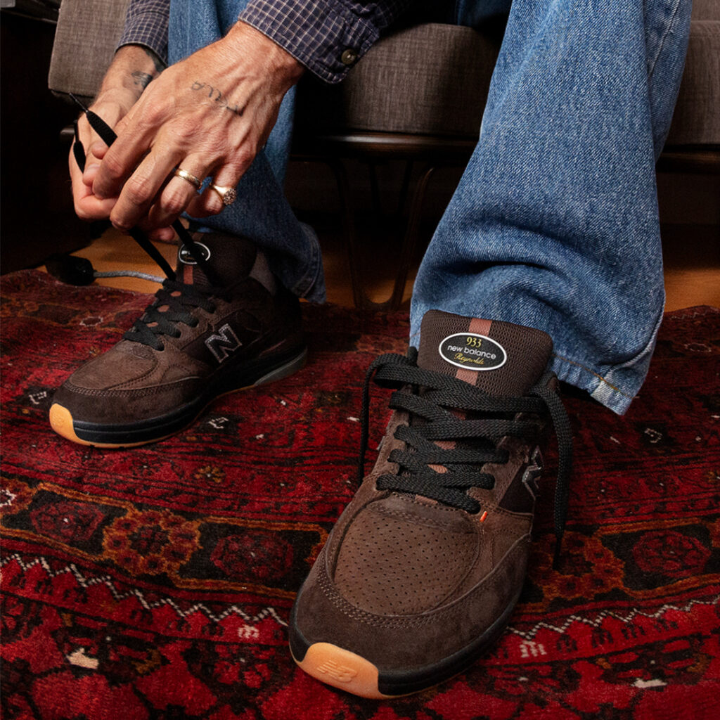 New Balance Numeric Reynolds 933 Skate Shoes - Brown/Black