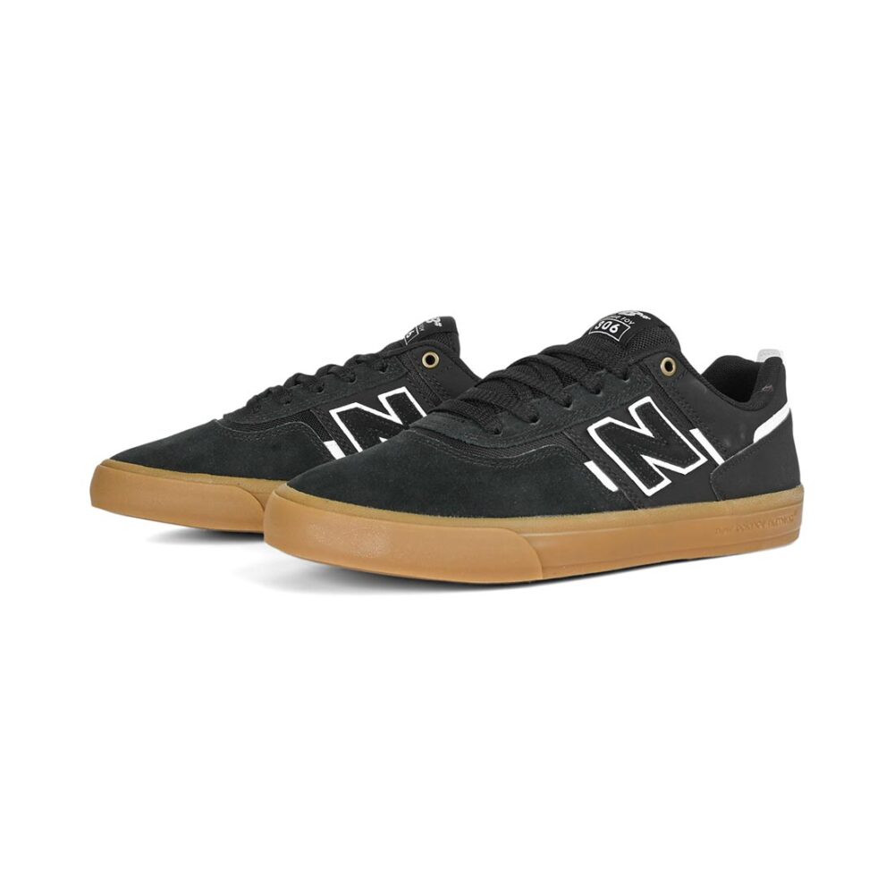 New Balance Numeric 306 Foy Skate Shoes - Black/White (AW25)