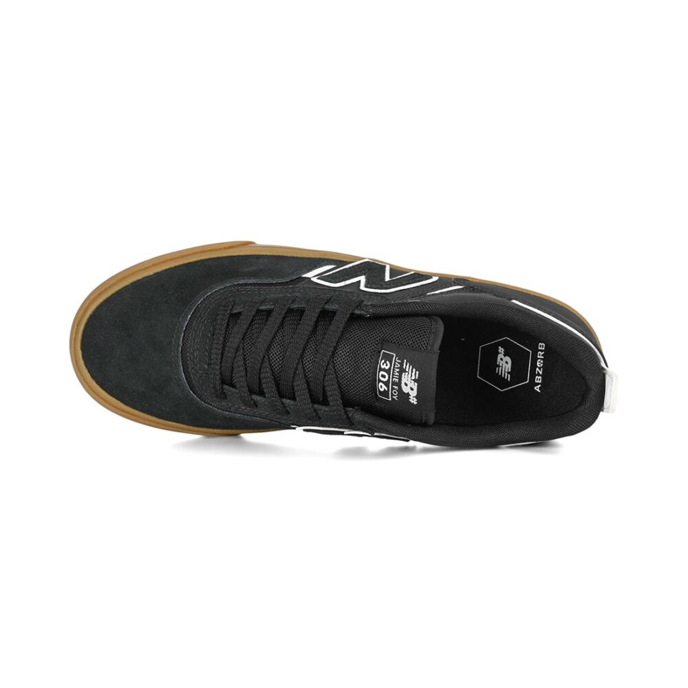 New Balance Numeric 306 Foy Skate Shoes - Black/White (AW25)