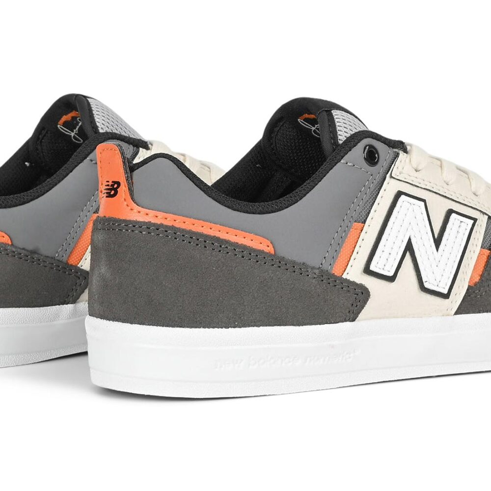 New Balance Numeric 306 Jamie Foy Skate Shoes - Black Cement/Sea Salt