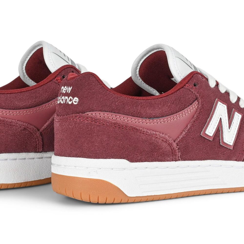 New Balance Numeric 480 Skate Shoes - Monarch Burgundy