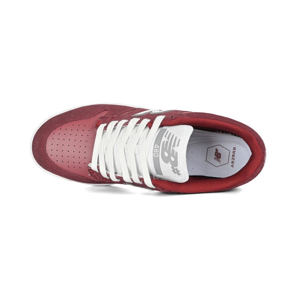 New Balance Numeric 480 Skate Shoes - Monarch Burgundy