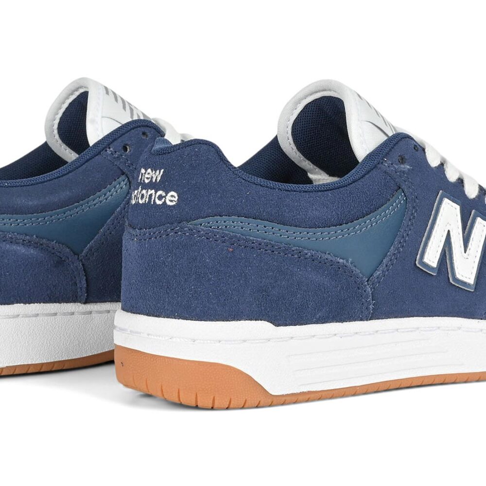 New Balance Numeric 480 Skate Shoes - Navy/White