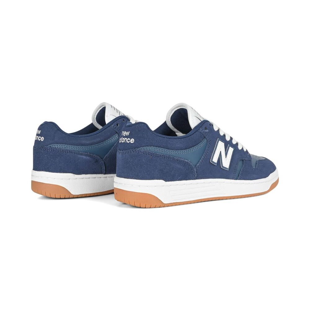 New Balance Numeric 480 Skate Shoes - Navy/White