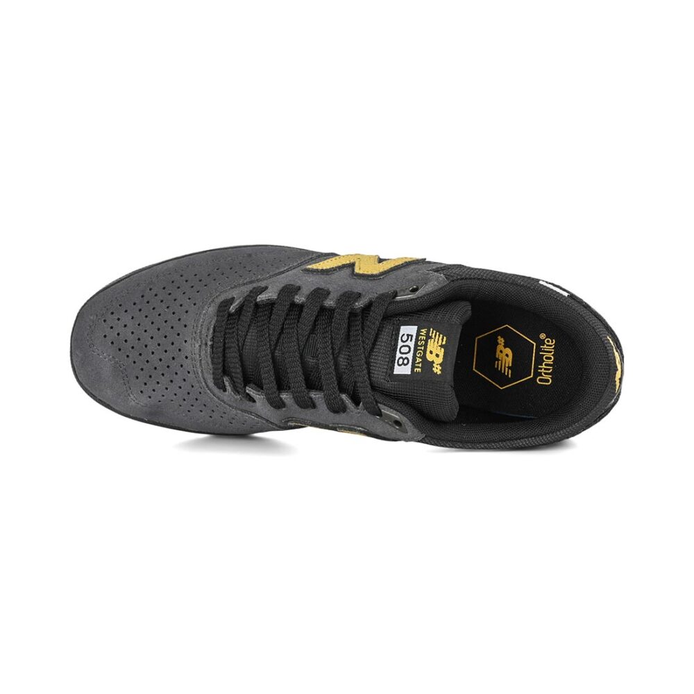 New Balance Numeric 508 Westgate Skate Shoes - Phantom/Yellow