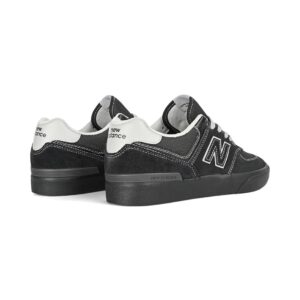 New Balance Numeric 574 Vulc Skate Shoes - Black/Grey (AW25)