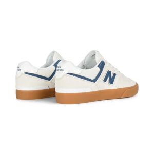 New Balance Numeric 574 Vulc Skate Shoes - Sea Salt/Dark Shoreline Blue