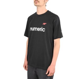 New Balance Numeric Linear Logo S/S T-Shirt - Black