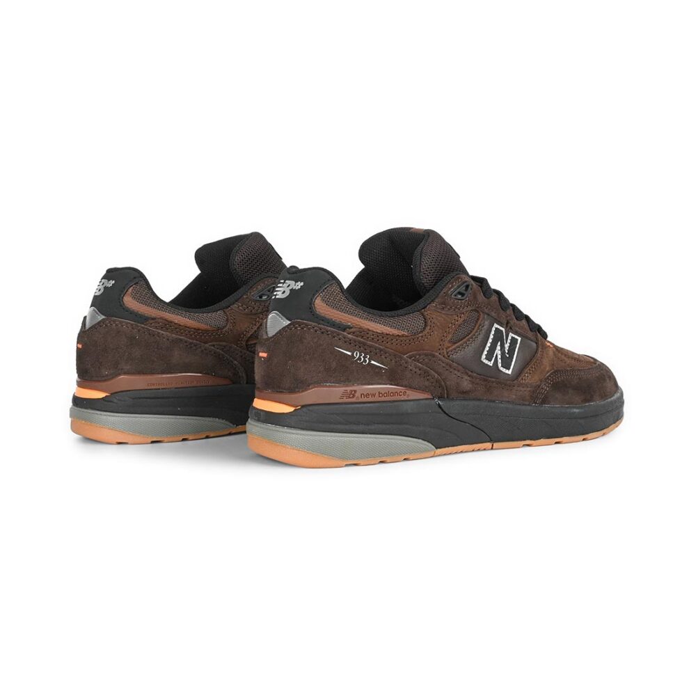 New Balance Numeric Reynolds 933 Skate Shoes - Brown/Black