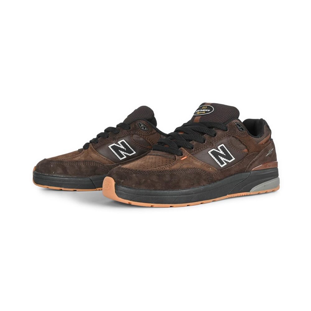 New Balance Numeric Reynolds 933 Skate Shoes - Brown/Black