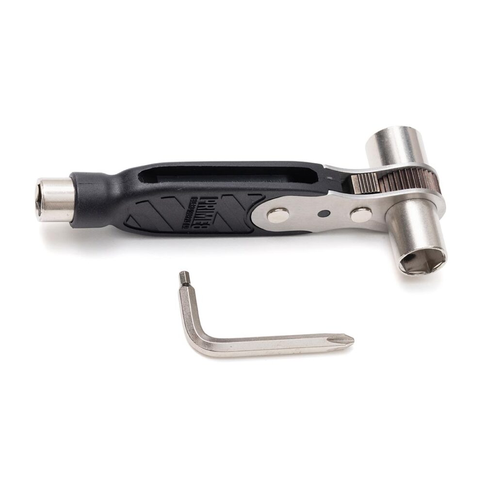 PRIME8 Triple Ratchet Lite Skate Tool - Black