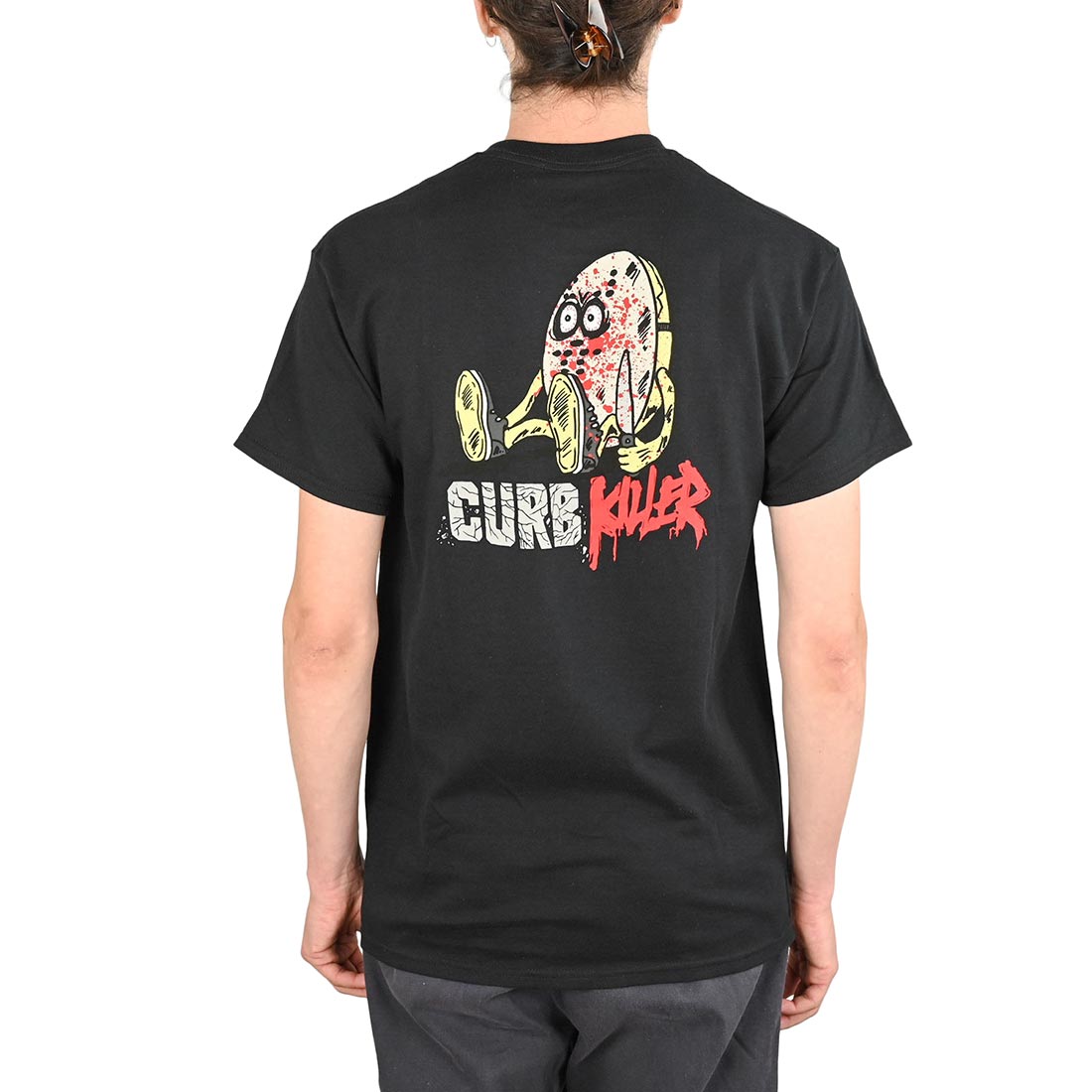Slappy Curb Killer Short-Sleeved T-Shirt - Black -  L