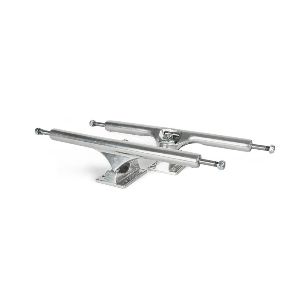 Slappy ST1 Hollow 13" Skateboard Trucks (Pair) - Polished Silver