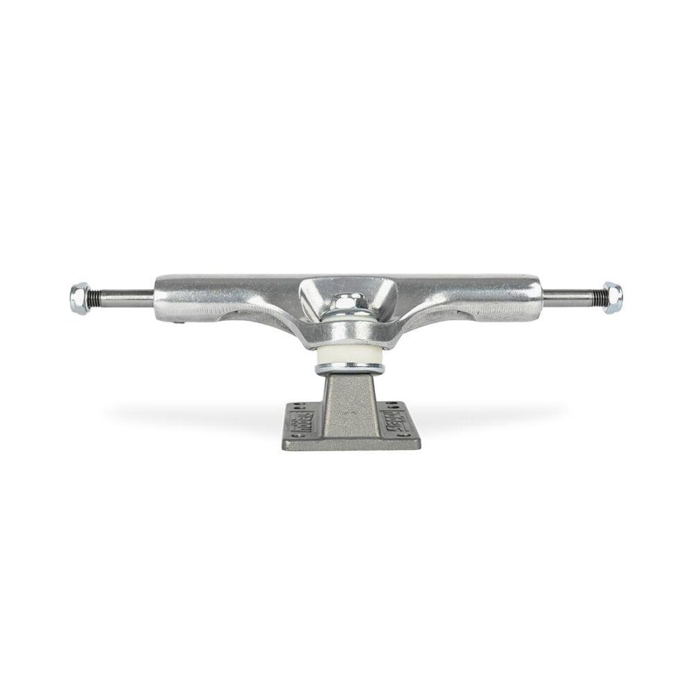 Slappy ST1 Hollow Lights 10" Skateboard Trucks (Pair) - Polished/Grey