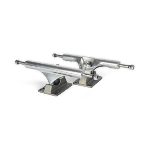 Slappy ST1 Hollow Lights 10" Skateboard Trucks (Pair) - Polished/Grey