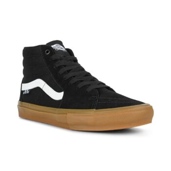 Vans Sk8-Hi Skate Shoes - Black/Gum