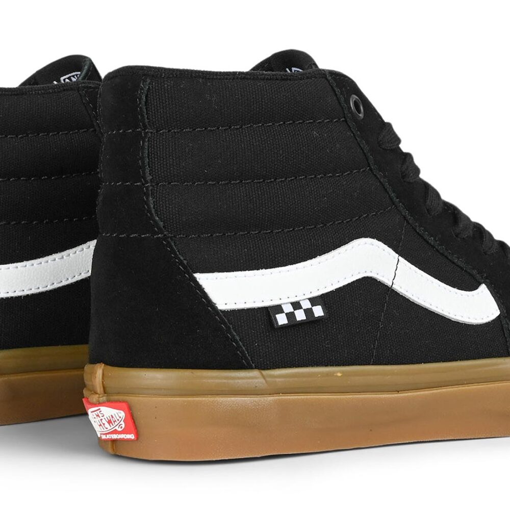 Vans Sk8-Hi Skate Shoes - Black/Gum