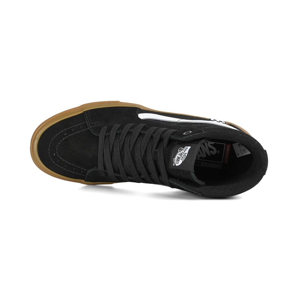 Vans Sk8-Hi Skate Shoes - Black/Gum