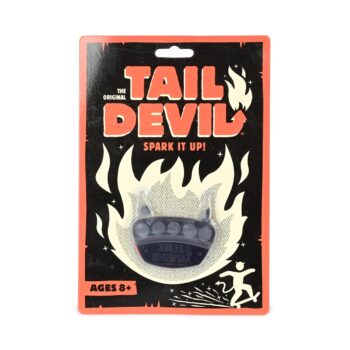Tail Devil Skateboard Spark Plate - Black