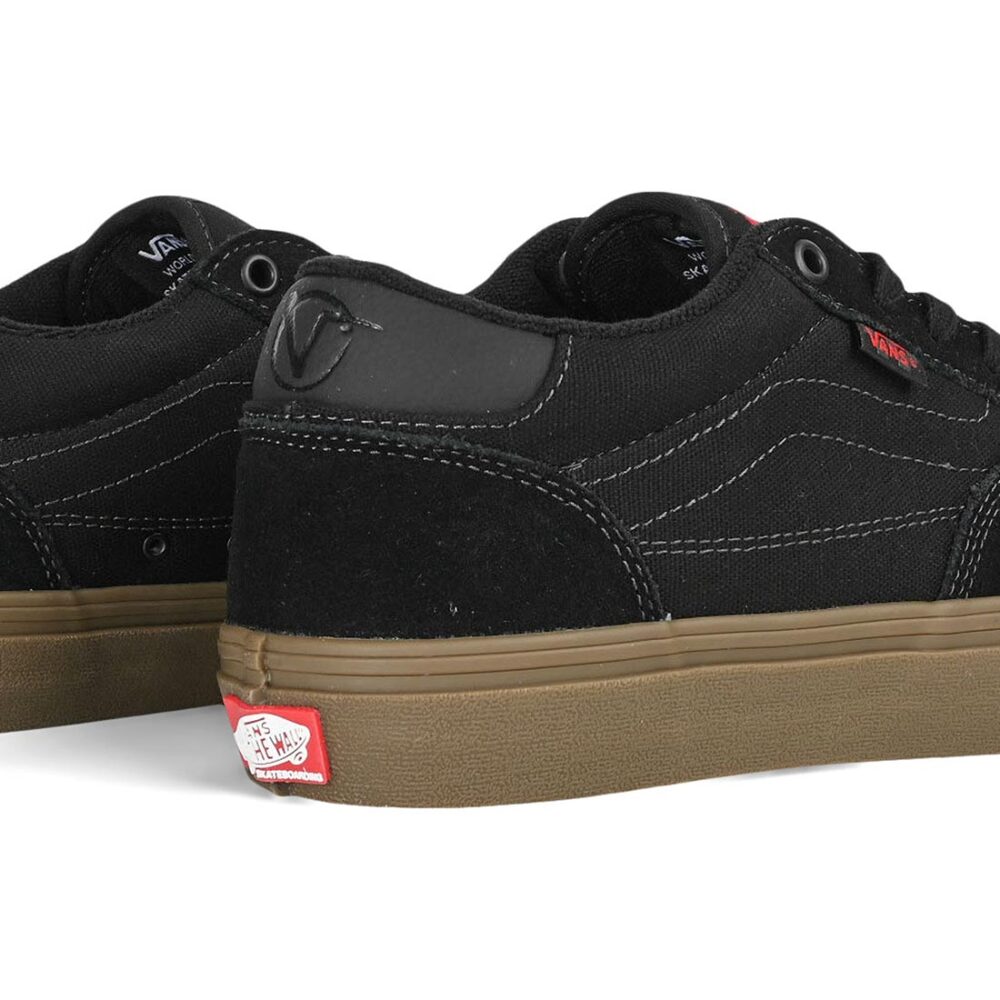 Vans Rowan Pro Skate Shoes - Black/Dark Gum