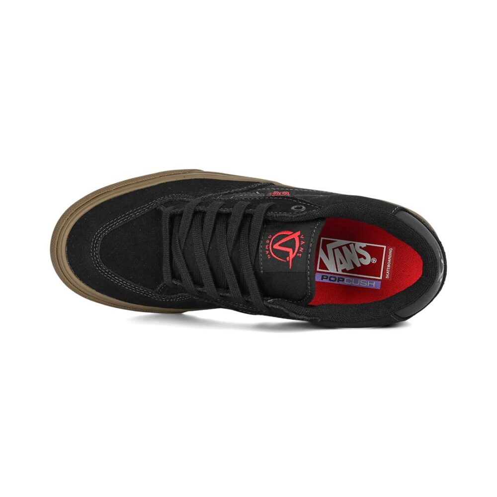 Vans Rowan Pro Skate Shoes - Black/Dark Gum