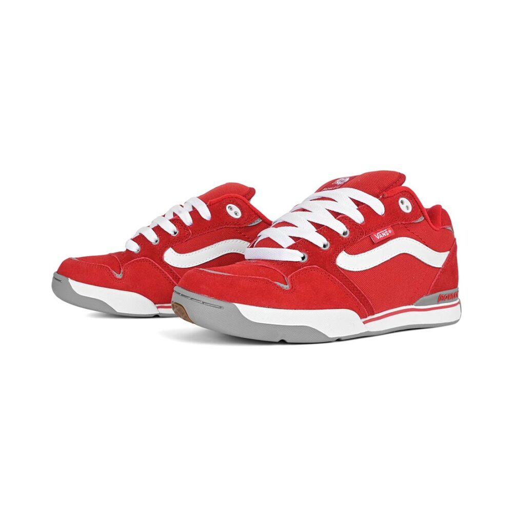 Vans Rowley XLT Skate Shoes - Red/White