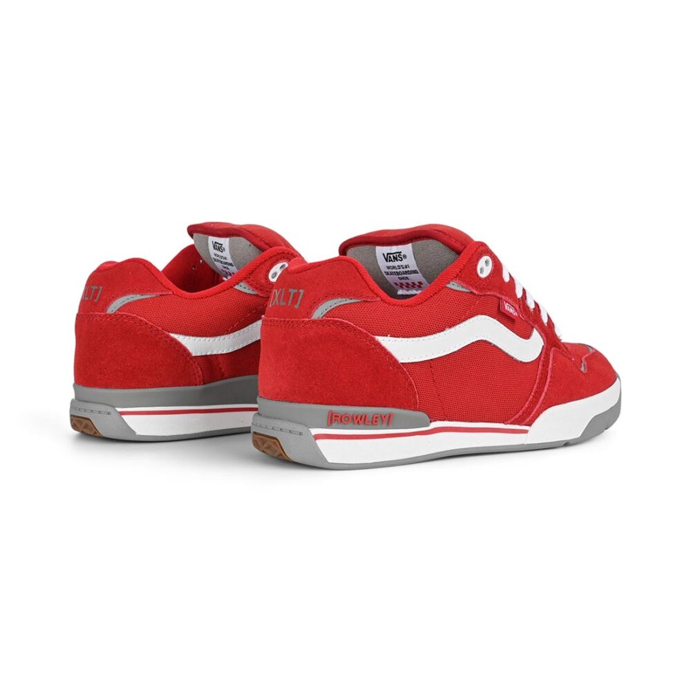 Vans Rowley XLT Skate Shoes - Red/White