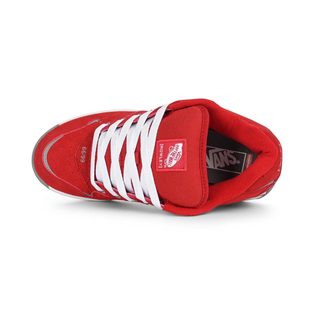 Vans Rowley XLT Skate Shoes - Red/White