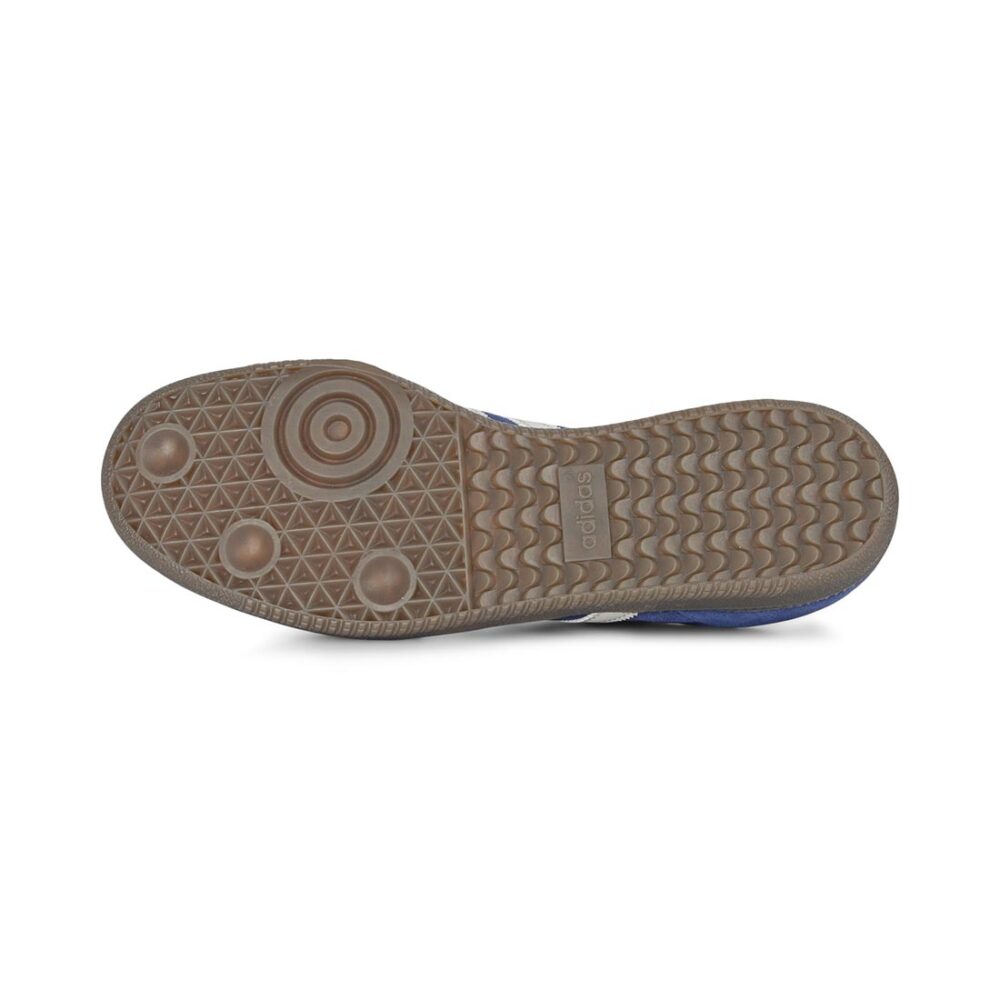 Adidas Samba ADV Skate Shoes - Dark Blue/Grey/Gum