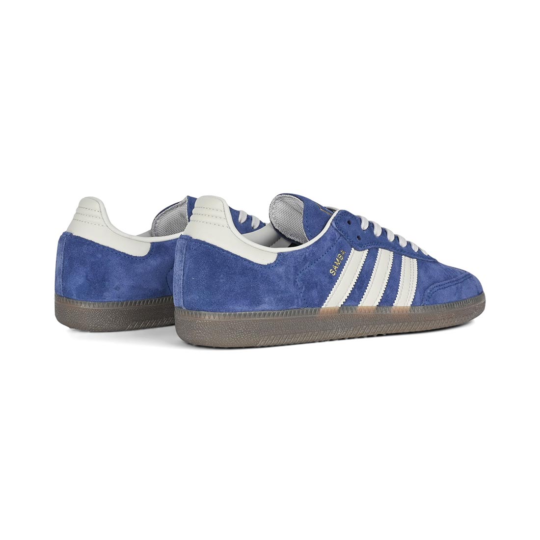Adidas Samba ADV Skate Shoes - Dark Blue/Grey/Gum