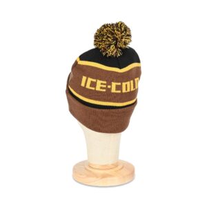 Anti Hero Ice Cold Pom Beanie Hat - Black/Brown/Gold