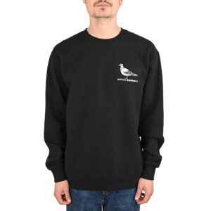 Anti Hero Lil Pigeon EMB Crew Sweater - Black
